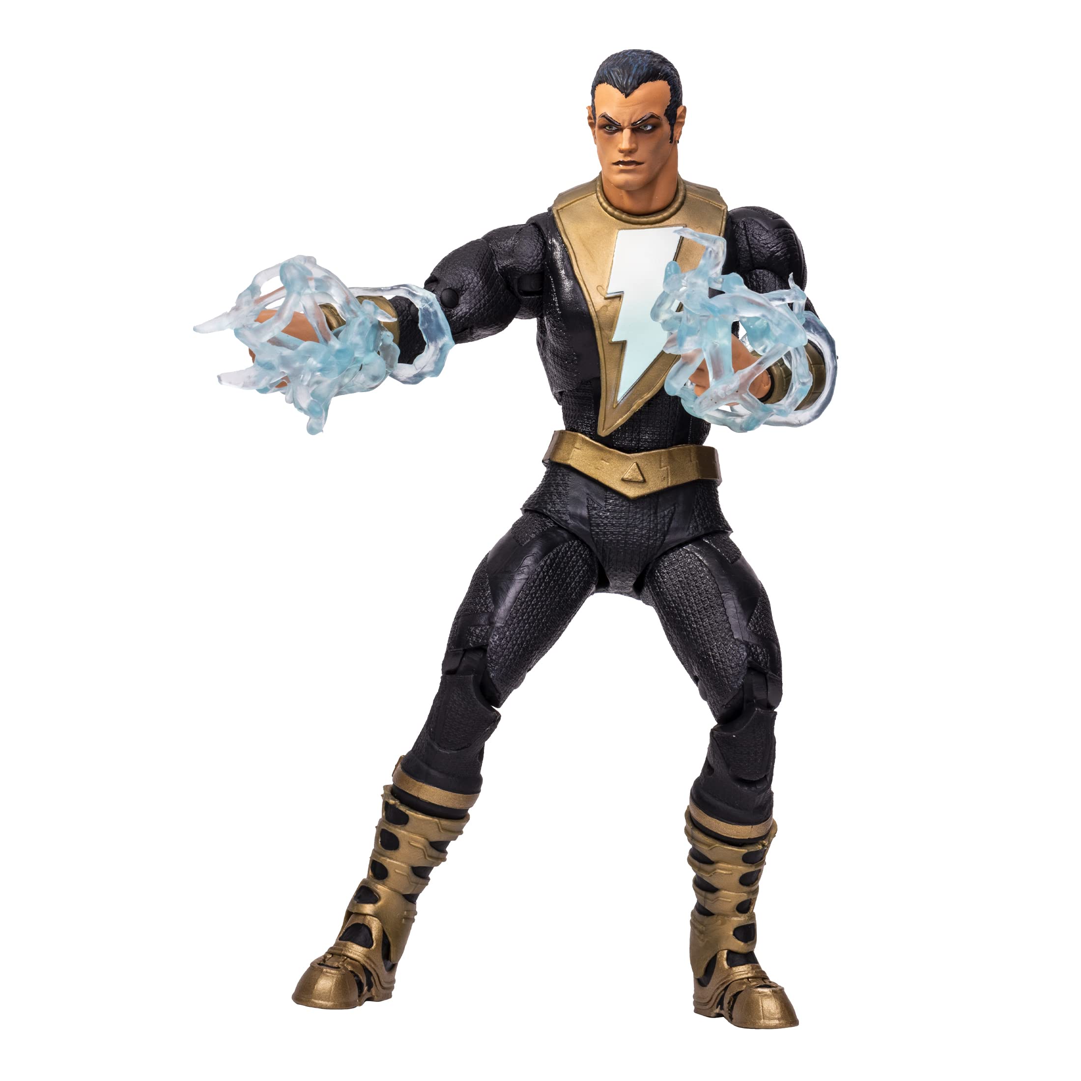 McFarlane Toys, 7-Inch DC Endless Winter Black Adam Action Figure with 22 Moving Parts, Collectible DC Figure with Unique Collectible Character Card – Ages 12+