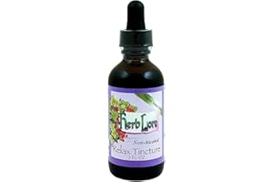Herb Lore Relax Tincture 2 fl oz Alcohol Free - Liquid Drops with Lemon Balm Extract, Chamomile & Skullcap for Kids & Adults