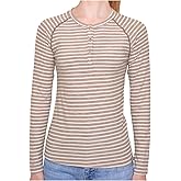 MERIWOOL Women's Base Layer Long Sleeve Henley - Lightweight Merino Wool Thermal Shirt