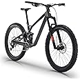 SAVADECK Carbon Full-Suspension MTB w/Shimano Deore M6100 12-Speed, 4-Piston Hydraulic Brakes, 3-Stage Lockout Air Shock Absorber, Thru-Axle Shoulder -Controlled & 2.4" Anti-Skid Tires (Upgradable)