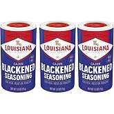 Louisiana Fish Fry Cajun Blackened Seasoning 2.5 oz - Pack of 3