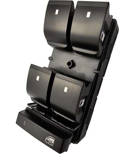 Driver Side Master Power Window Switch For 2007-2015 GMC Acadia (Left Front, Direct Replacement)
