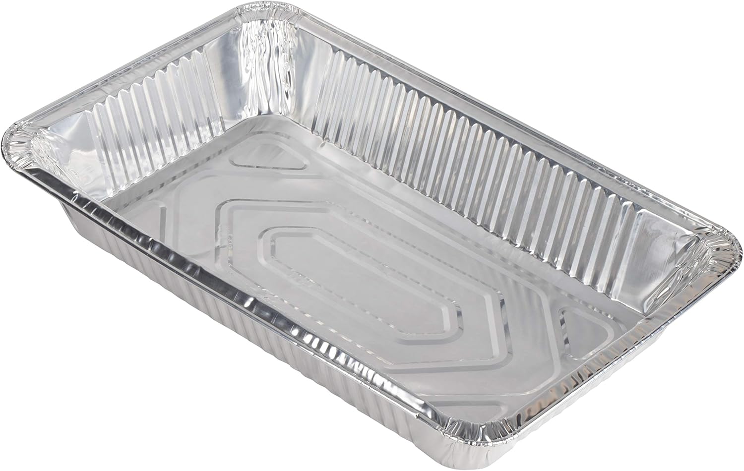 Juvale Aluminum Foil Pans, Disposable Tin Pan (20.6 x 12.75 x 3.8 in, 30 Pack)