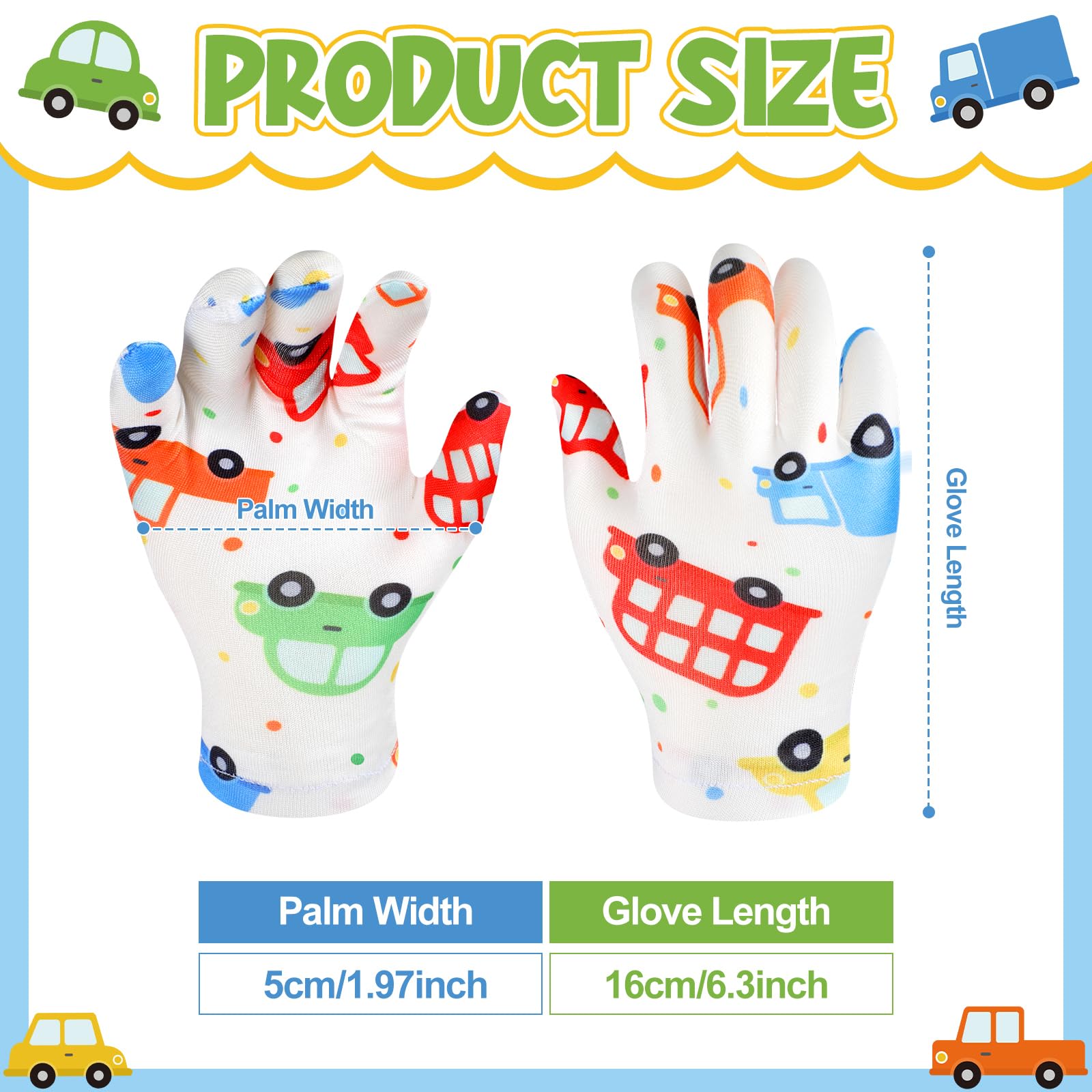 Xtinmee 20 Pairs Eczema Gloves for Kids Cotton Moisturizing Gloves for Sensitive Irritated Skin Eczema Reusable Elastic Hand Cover Soft and Does Not Hurt(Age 3-4 Years)