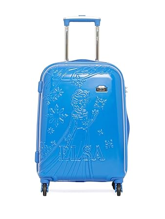 GAMME Disney Mickey Emboss 20 Inches Polycarbonate Blue Cabin Trolly Luggage Bag