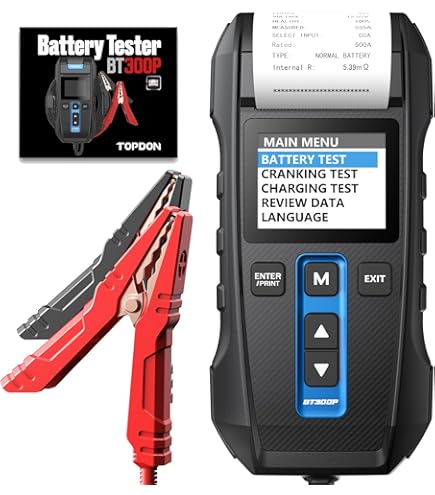 Amazon.com: Yuasa Batteries BATTERY TESTER W/PRINTER YUA00BTY01P