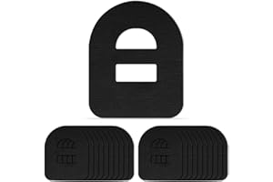 HURIFENG 20PCS Omnipod 5 Overpatches Adhesive Patches – Waterproof Sweatproof CGM Tape with Strap - Long-Lasting Hold, Ultra-Thin Comfort, Skin-Friendly Hypoallergenic Tape, Ideal for Omnipod 5 Users (Black)
