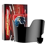 KUBQLIG Elite Black Football Visor - Anti-Scratch