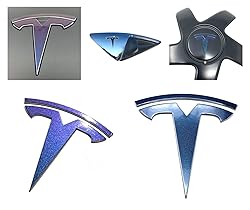 Custom Cut Graphics Logo Decal Wrap for Tesla Model