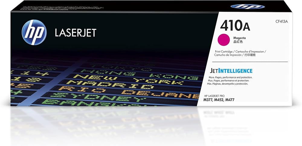 HP 410A Magenta Original Toner Cartridge CF413A Standard