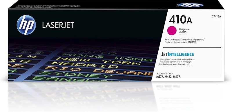 HP 410A Magenta Original Toner Cartridge CF413A Standard