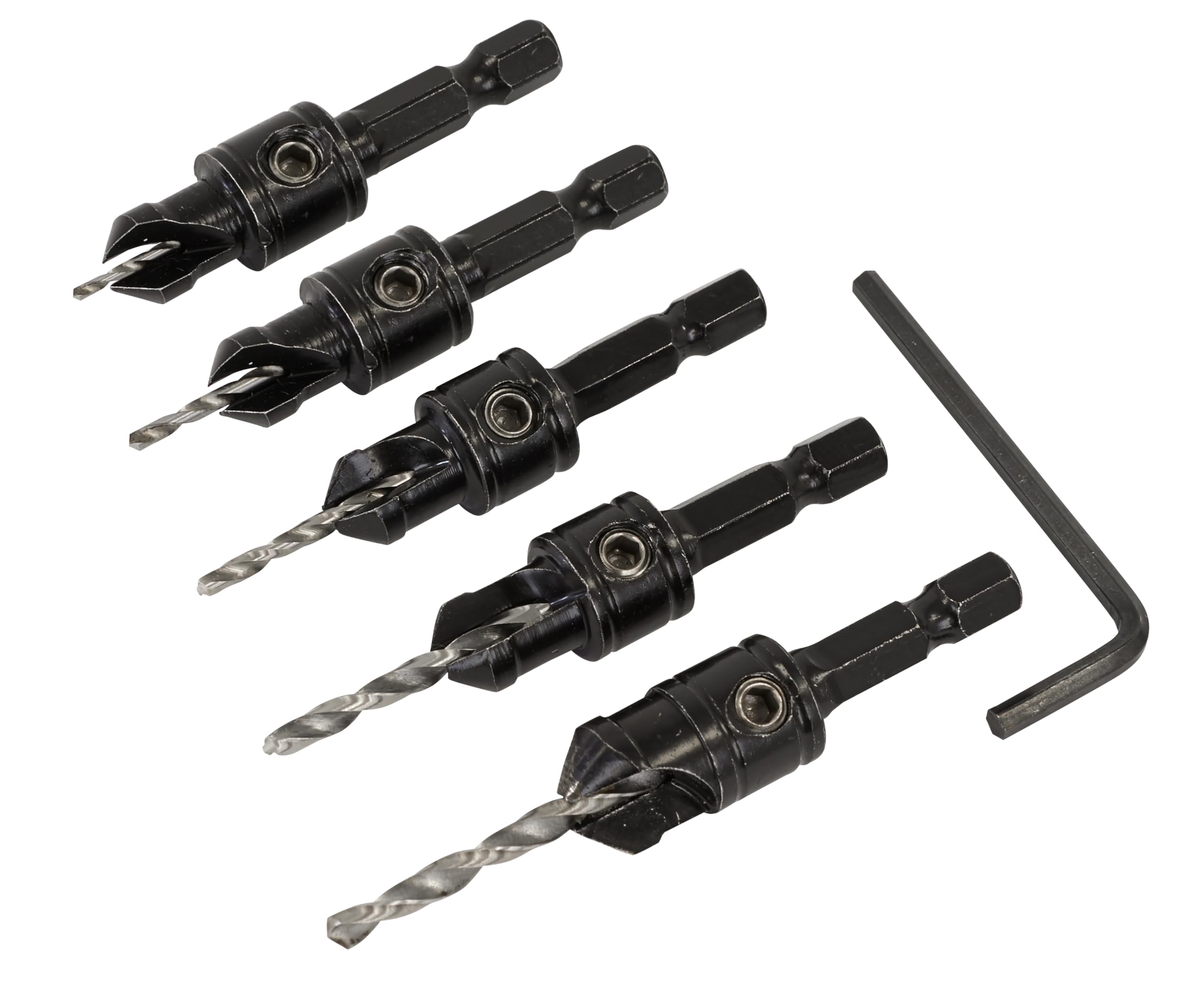 Sealey Countersink Drill Bit Set 5pc - CSSET5