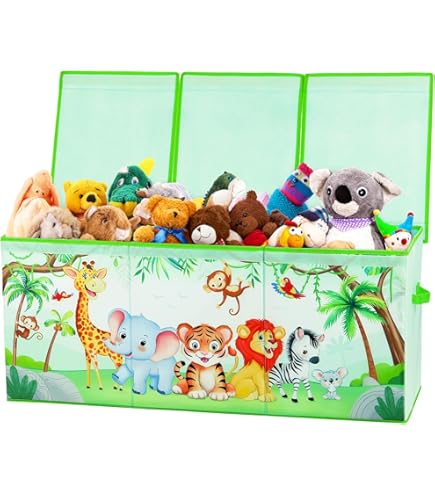 Amazon.com: Large Toy Box Chest Organizer with Flip Lid for Kids