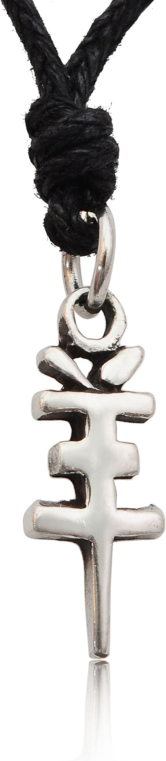 Vietguild Year of Chinese Zodiac Sign Silver Pewter Charm Necklace Pendant Jewelry