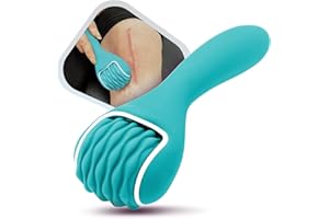 scarroller Scar Tissue Massager for Post-Surgery Recovery, Silicone Ice Massage for Post-Surgery Incision Swelling and Soreness, Joint Roller for Improved Range of Motion and Flexibility. Teal