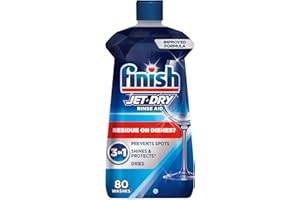 Finish Jet-Dry Rinse Aid, Dishwasher Rinse Agent & Drying Agent, 8.45 Fl Oz (Packaging May Vary)