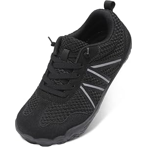 Besroad Womens Barefoot Walking Shoes Wide Toe Box Trail Runing Tennis Shoe | Zero Drop Slip-on Minimalist Sneakers Breathabl