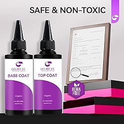 gelike ec Base Gel Top Coat Set: 2x100ml