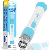 Lancing Device, Lancet Pen with 10 Adjustable Depth Settings, Lancing Device for Blood