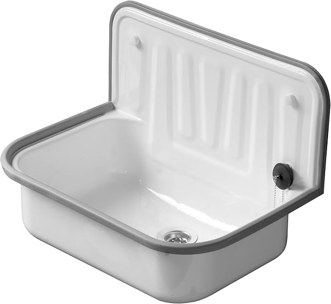 Set Pentole GSW Hortensie 5 Pezzi In Acciaio Smaltato Bianco – Con Coperchi, Adatto A Induzione E Lavastoviglie, Senza Nichel