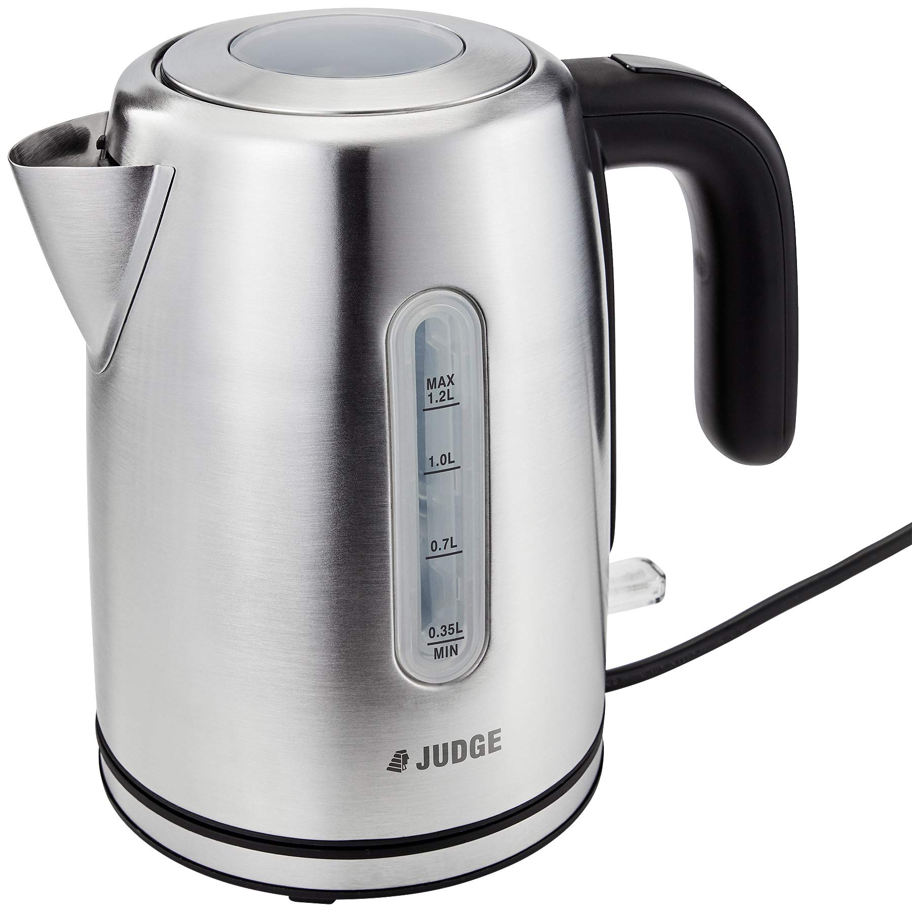 Judge Electric Kettle, Fast Boil, Quiet, Stainless Steel, Energy-Efficient in Gift Box 1.2L 2200W