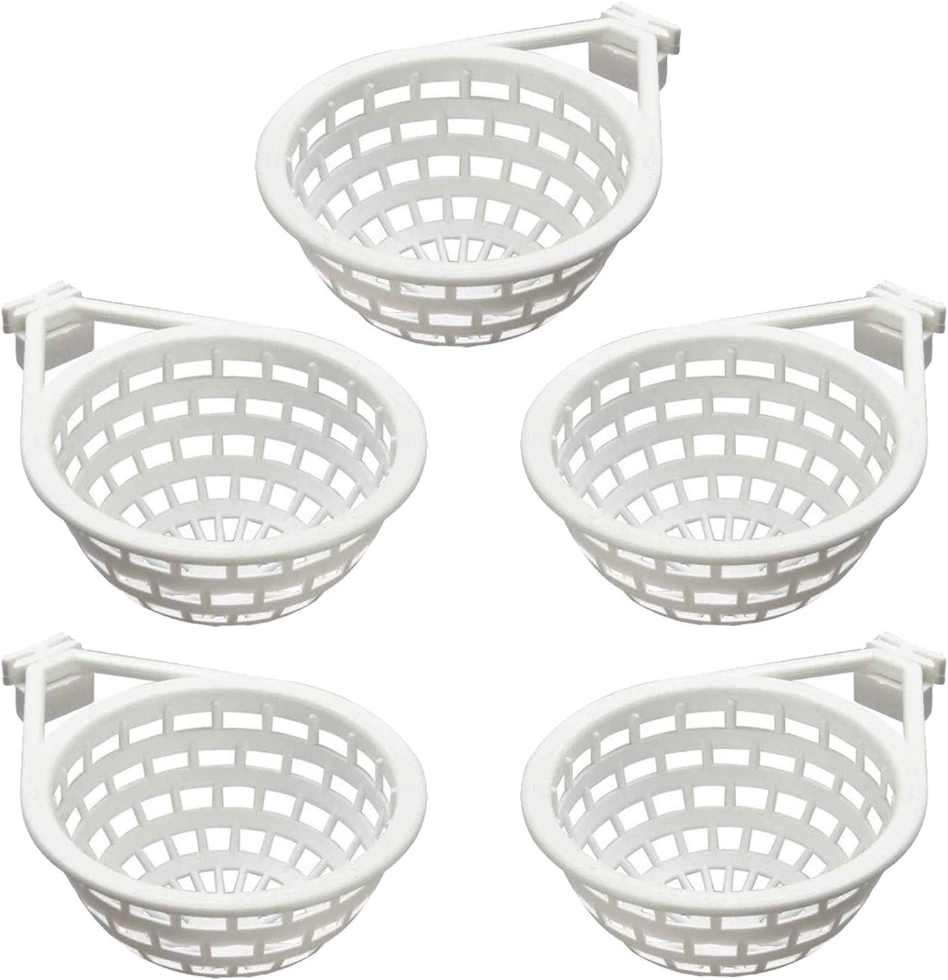 Sawasdee4664 Nest Plastic for Nesting Hollow Hanging Cage Eggs Canary Finch Budgies
