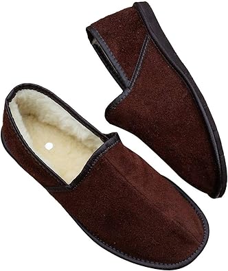 mens moccasin mule slippers