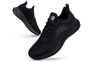 Puweco Breathable Running Shoes for Men Anti-Slip Mens Athletic Shoes Lightweight Mens Walking Sneakers for Gym Jogging Sports and Workout