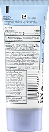 Neutrogena Ultra Sheer Dry-Touch Sunscreen SPF 55 Broad Spectrum UVA UVB 3 oz view 9