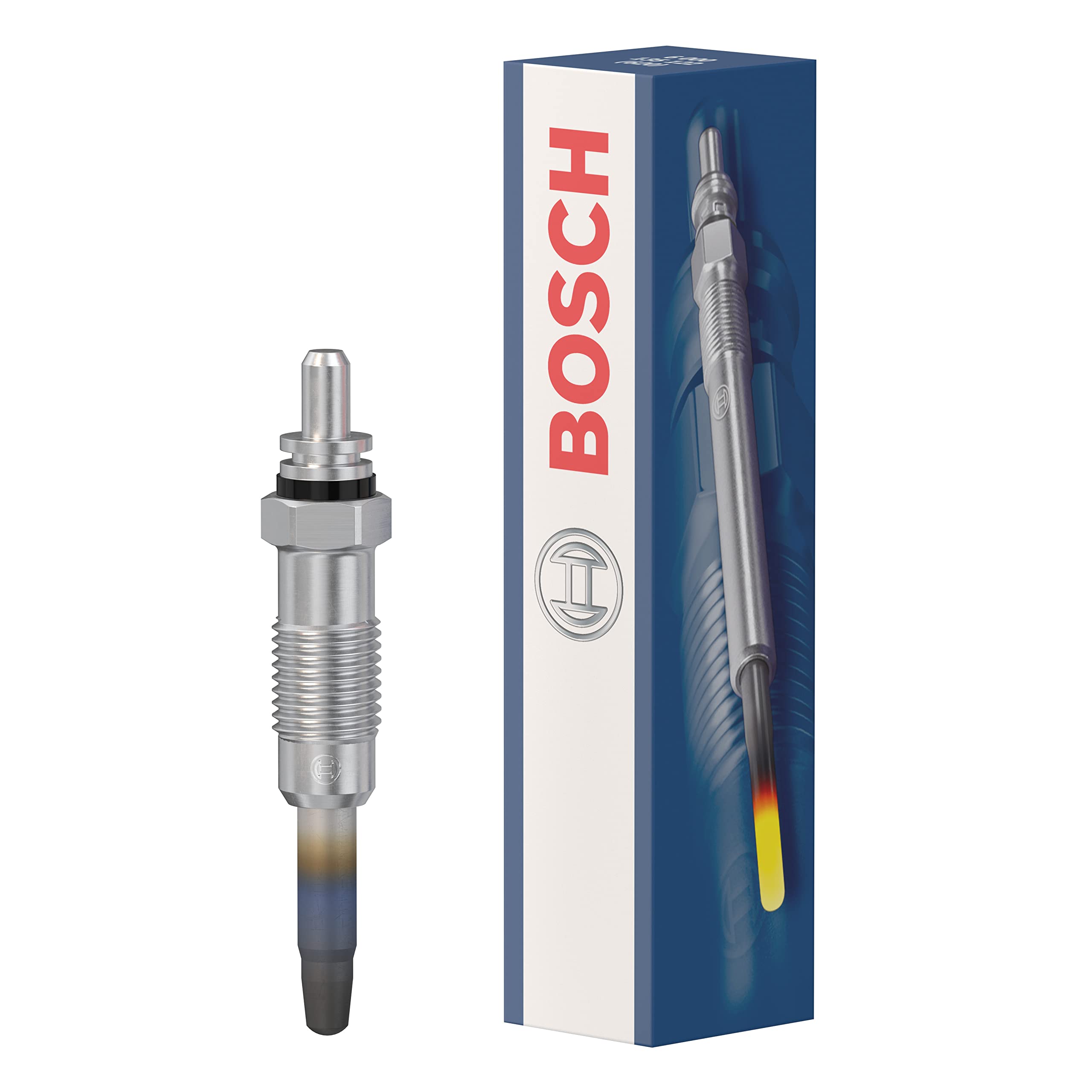Bosch GLP001 - Glow plug Duraterm - Carton box - 1 piece - for diesel engine vehicles
