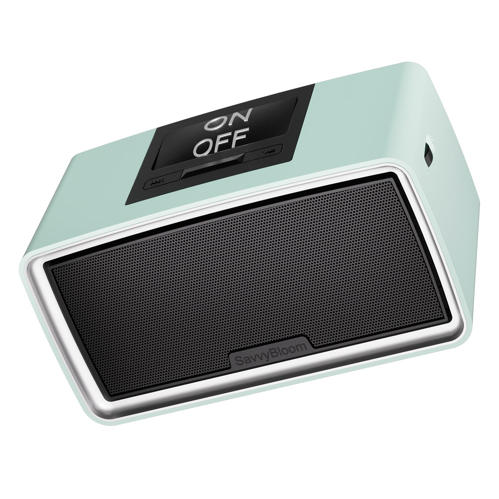 Photo 1 of SavvyBloom Simple Music Player for Seniors, Audiobook Player Easy to Use with Large Button for Elderly with Dementia, Blind, Alzheimer's, No Need WiFi/Bluetooth, with 32GB TF Card, Cyan