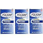 Super Poligrip Super Poligrip Denture Adhesive Powder, Extra Strength 1.6 oz (Pack of 3)