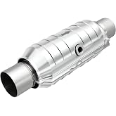 MagnaFlow Universal Catalytic Converter 51356 (Federal/EPA Compliant) | OE Replacement, 2.5/2.5" Inlet/Outlet