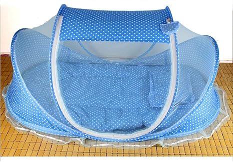 Amazon Co Jp 赤ちゃん蚊帳 ホーム アウトドア Color Blue ホーム キッチン