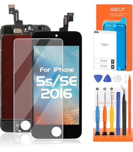 Amazon.com: Replacement for iPhone 5s/SE 2016(Not for SE 2020/2022