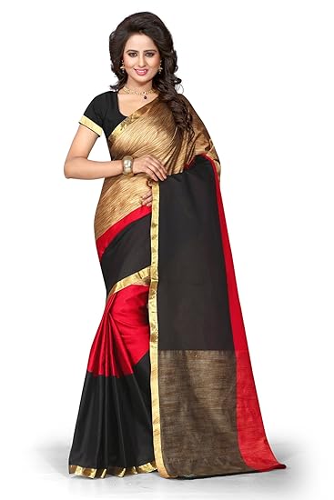 amazon red colour sarees