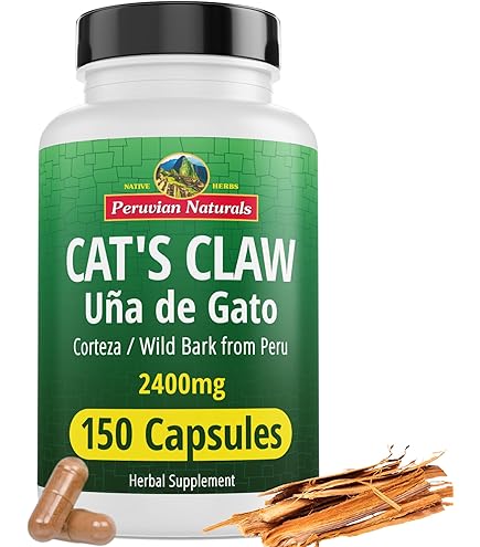Amazon.com: Hanan Uña de Gato Cat's Claw | 100 Capsules