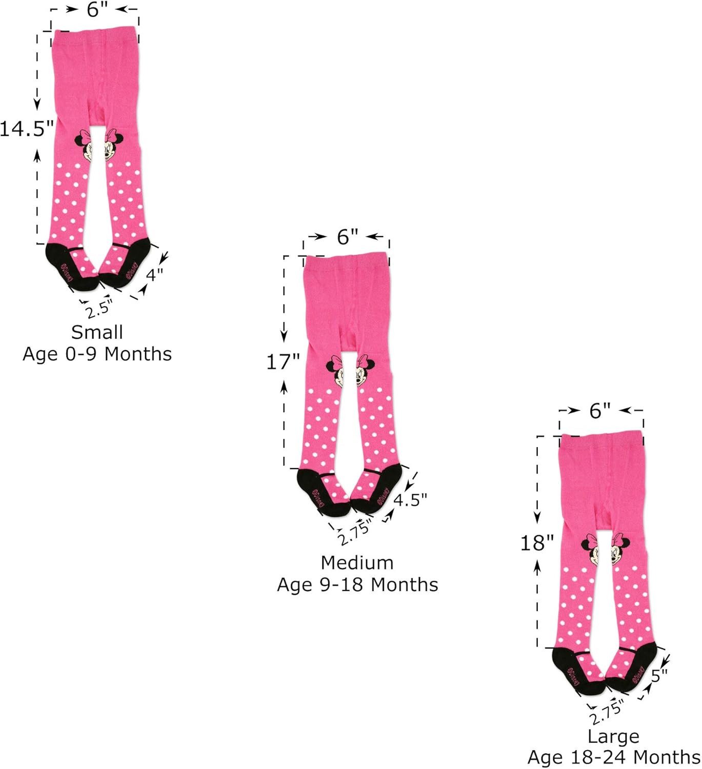 minnie mouse tights baby