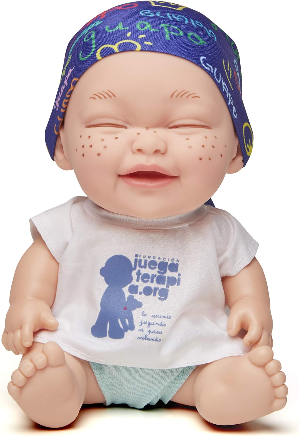 Juegaterapia – Snowman Baby pelón Alejandro Sanz 12 cm