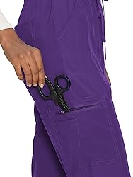 floralhue Scrubs for Women, V-Neck Scrubs Top