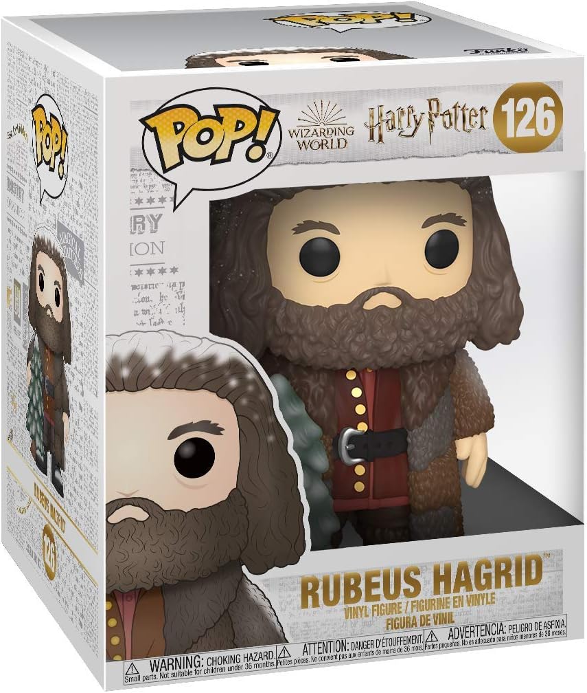 Funko POP! Harry Potter: Holiday, 6' Rubeus Hagrid 1, Collectable Vinyl Figure, Gift Idea, Official Merchandise - Image 3