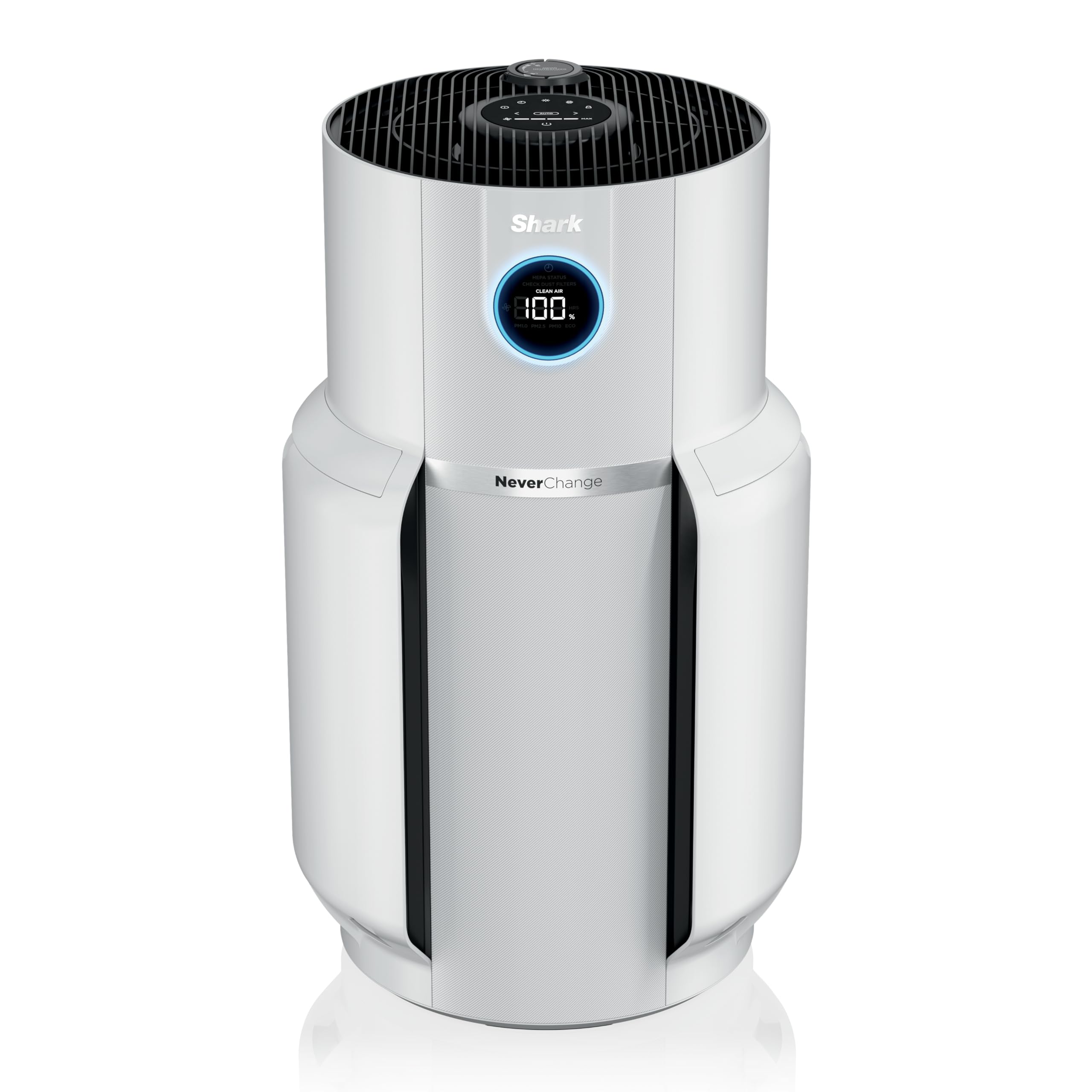 Shark Air Purifier for Home with NeverChange HEPA Air Filter, 1400 sq. ft. for Powerful Multi-Room Purification, 5-Year Filter, Filters Smoke, Captures 99.98% of Particles & Dust, HP302