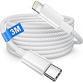USB C to Lightning Cable 10FT[Apple MFi Certified], iPhone Charging Cable for iPhone 14/14 Pro/13/13 Plus/12/11/XS/iPad, Long