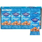 Blue Diamond Almonds Roasted Salted Snack Nuts, 4 oz, Pack of 12