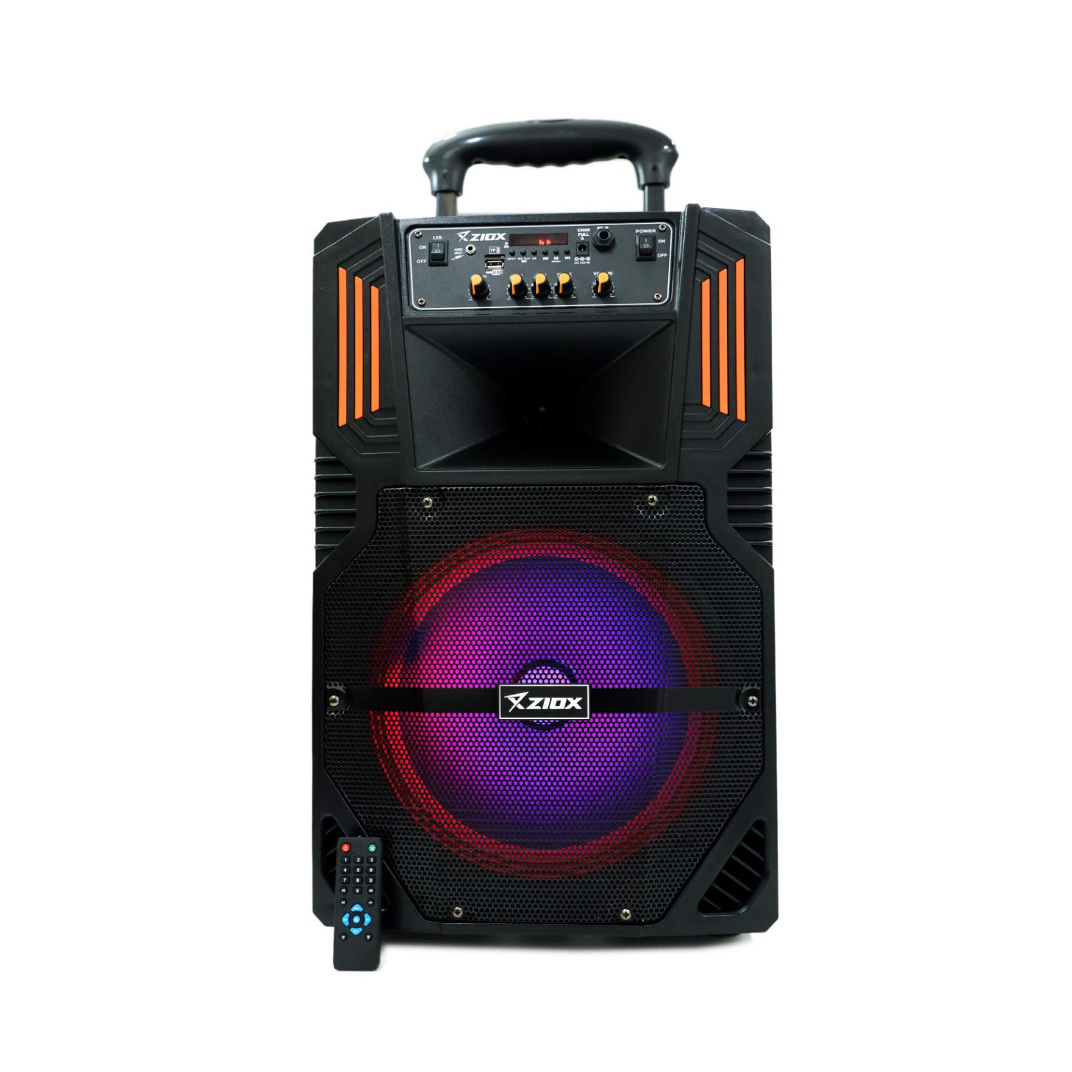 Ziox Grand DJ Trolley Speaker Black Price Buy Ziox Grand DJ Trolley