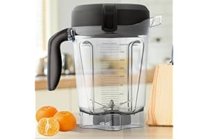 ZHONTIN For vitamix blender 64-ounce Low-Profile Container,Compatible with vitamix Blender G-Series, Replacement Vitamix Container for Vitamix 750 7500 108300d VM0102d VM0158 VM0158a VM0197