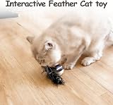 Migipaws Interactive Cat Ball Toy Set Fun Tracker Rechargeable White view 3