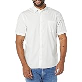 Amazon Essentials Short Sleeve Shirt for Men, Available in Big & Tall