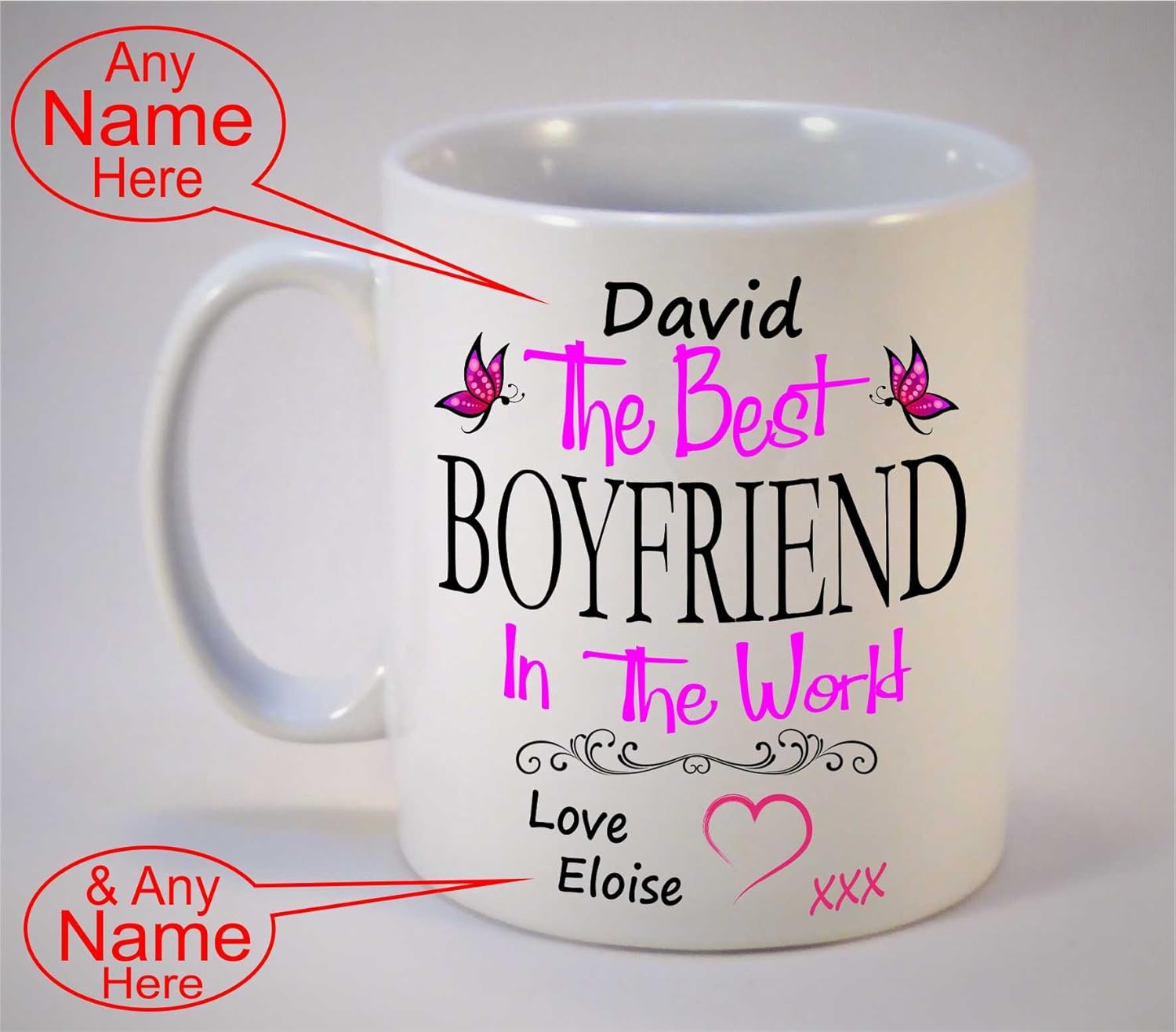 personalised boyfriend mug
