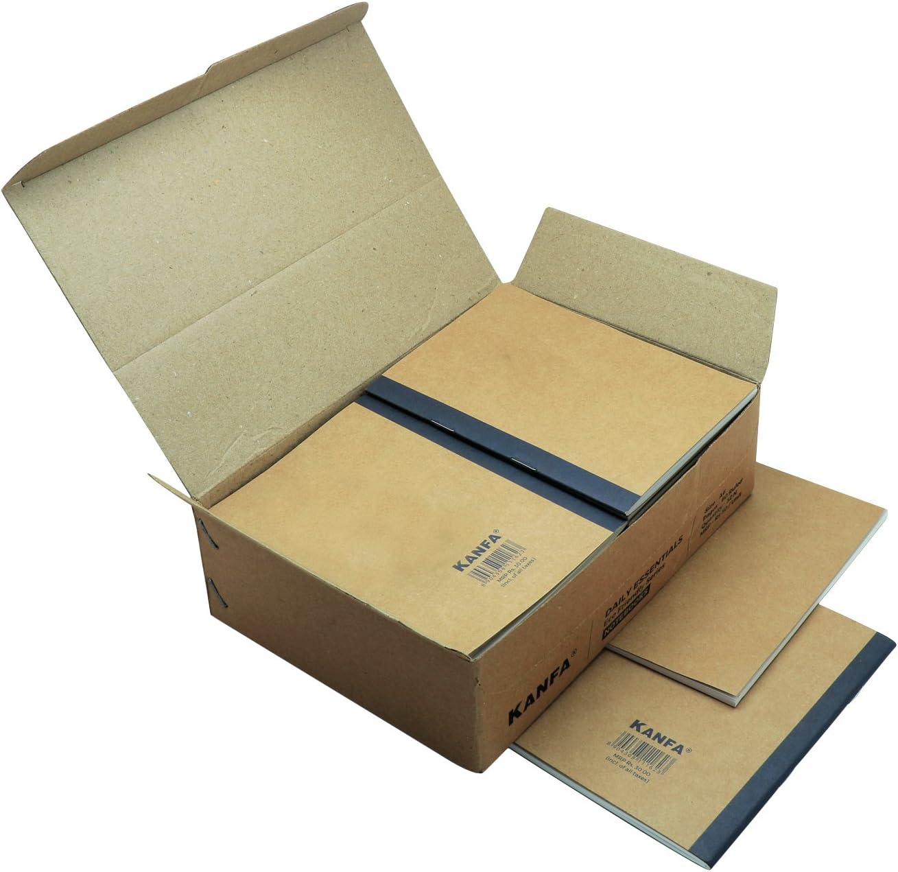 KANFA A6 Office Notebooks - Box of 32 (10.5 x 14.8 cm)